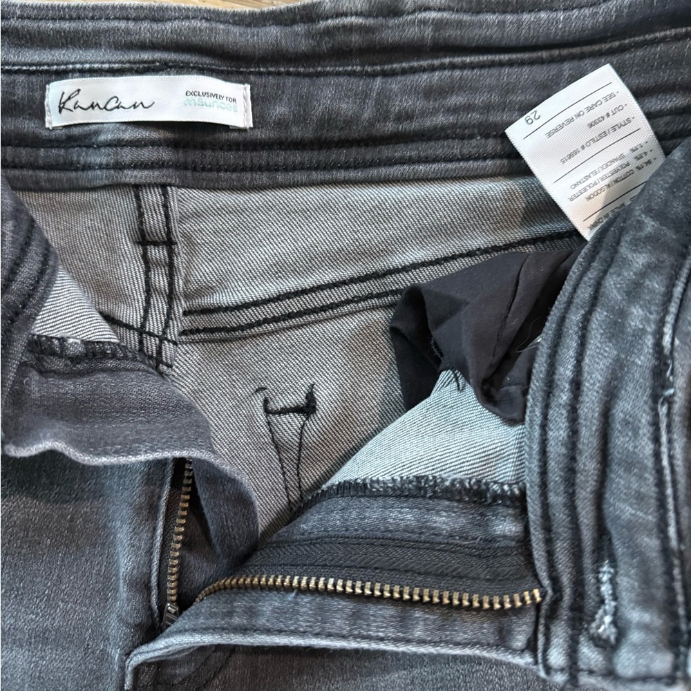 KanCan Charcoal Denim Pants